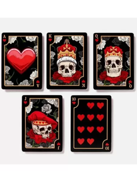 Skulls and Roses Playing Cards – Cărți de joc premium | Emagie.ro