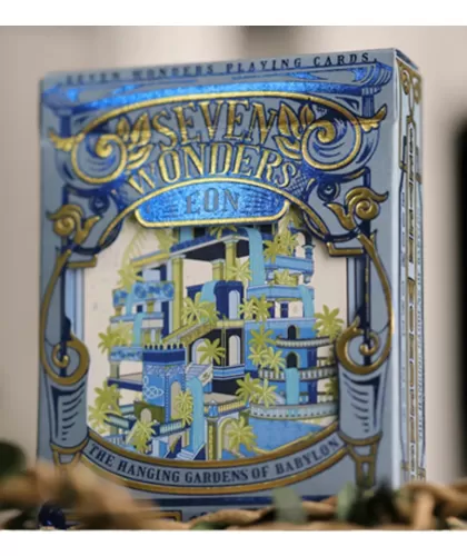 The Hanging Gardens of Babylon Playing Cards – Cărți de joc premium | Emagie.ro
