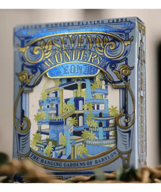 The Hanging Gardens of Babylon Playing Cards – Cărți de joc premium | Emagie.ro