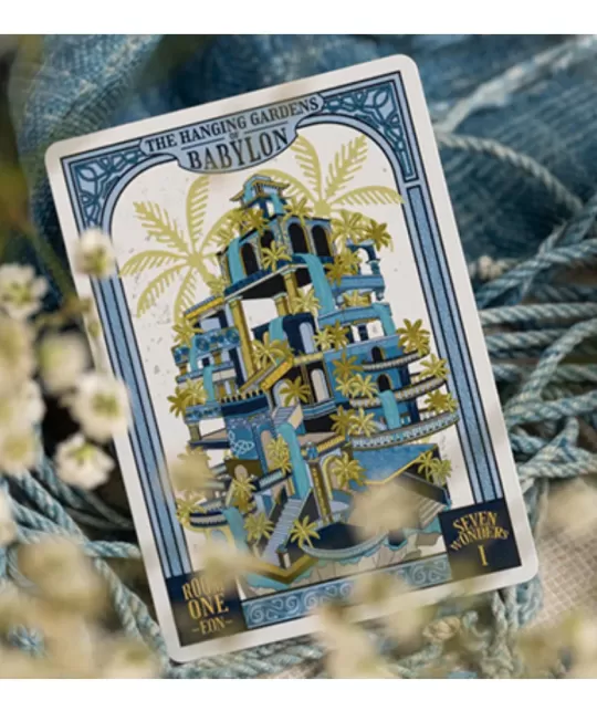 The Hanging Gardens of Babylon Playing Cards – Cărți de joc premium | Emagie.ro