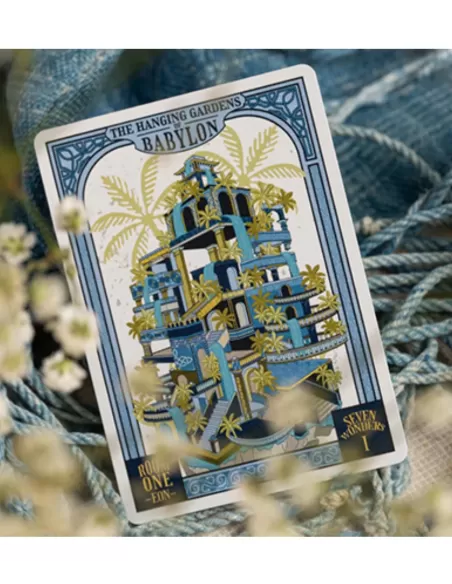 The Hanging Gardens of Babylon Playing Cards – Cărți de joc premium | Emagie.ro