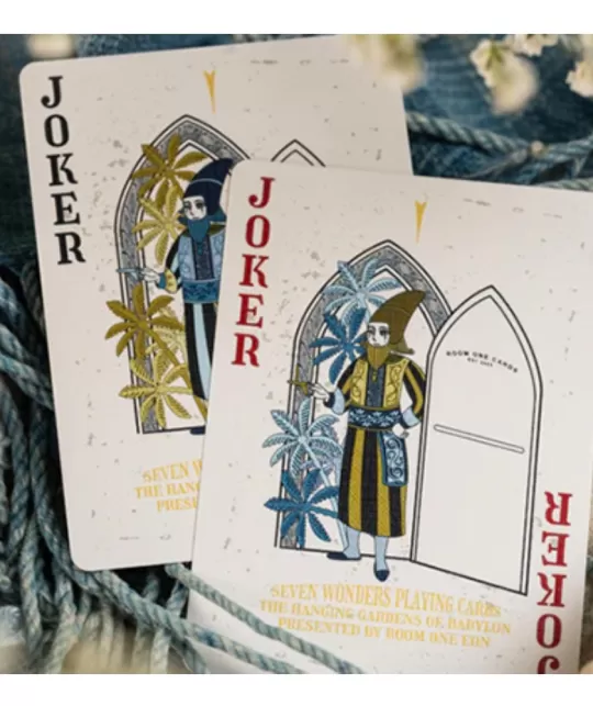 The Hanging Gardens of Babylon Playing Cards – Cărți de joc premium | Emagie.ro