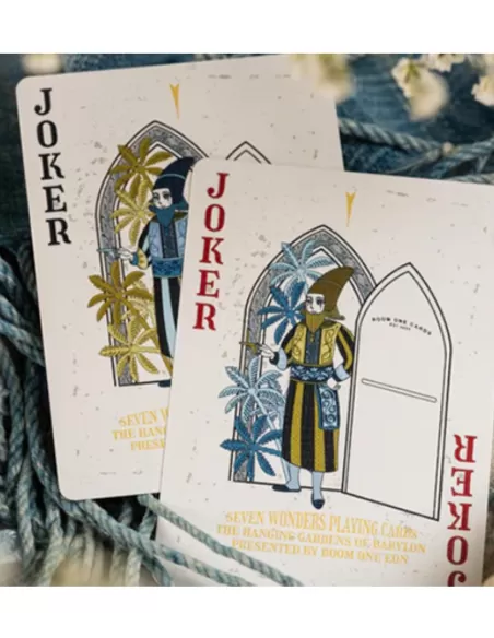 The Hanging Gardens of Babylon Playing Cards – Cărți de joc premium | Emagie.ro