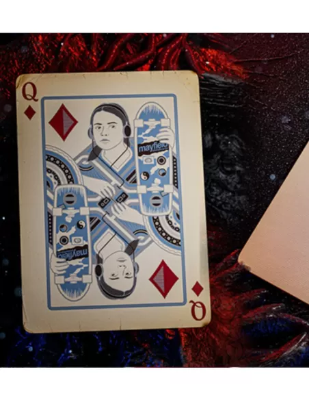 Stranger Things Hive Mind Playing Cards – Cărți de joc premium | Emagie.ro