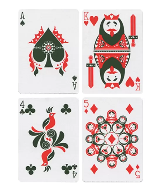 Russian Folk Art Deck – Cărți de joc premium | Emagie.ro