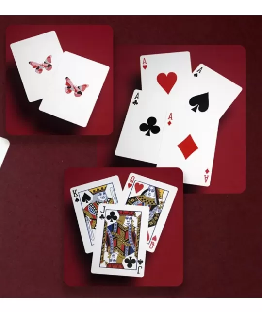 Butterfly Try-All 300gsm Elite Playing Cards – Cărți de joc premium | Emagie.ro