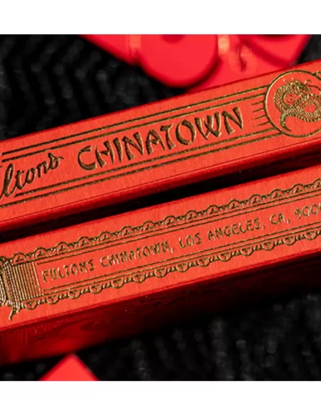 Fultons Chinatown V2 Playing Cards – Cărți de joc premium | Emagie.ro