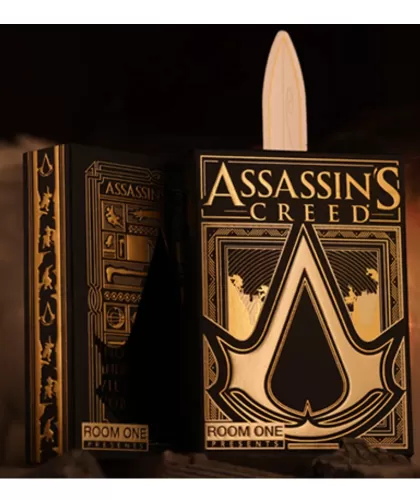Assassins Creed Onyx Hidden Blade Playing Cards – Cărți de joc premium | Emagie.ro