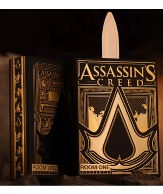 Assassins Creed Onyx Hidden Blade Playing Cards – Cărți de joc premium | Emagie.ro