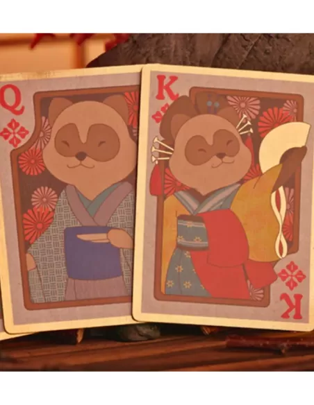 Tanuki Yukaku Playing Cards – Cărți de joc premium | Emagie.ro