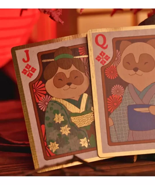 Tanuki Yukaku Playing Cards – Cărți de joc premium | Emagie.ro