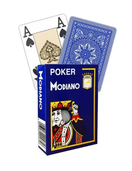 Modiano Poker Playing Cards – 100% Plastic, Professional Quality