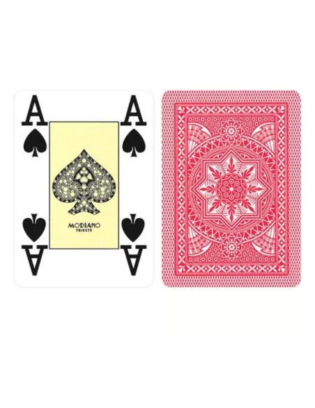 Modiano Poker Playing Cards – 100% Plastic, Professional Quality