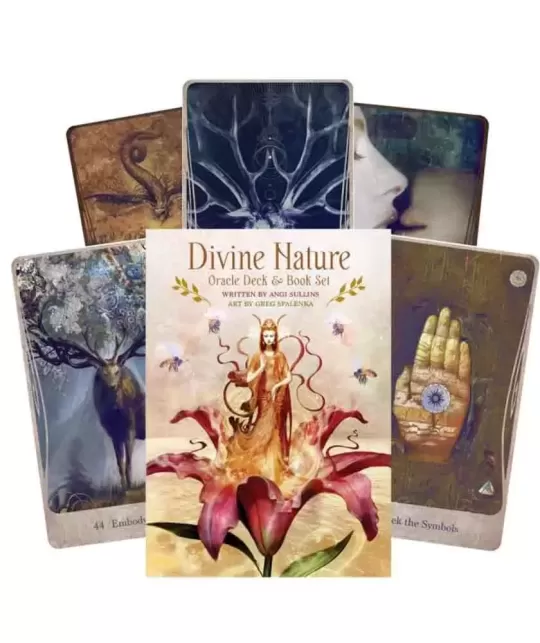 Divine Nature Oracle and Book Set – Set oracol inspirațional | Emagie.ro