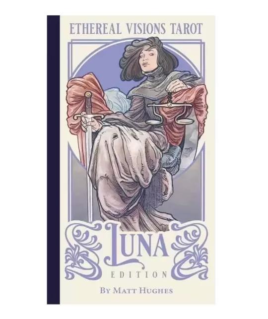 Ethereal Visions Tarot Luna Edition Deck – Set tarot rafinat | Emagie.ro