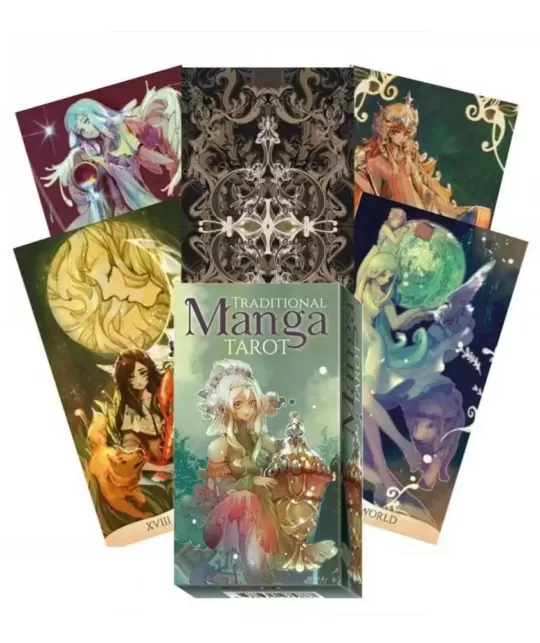 Traditional Manga Tarot – Elegant Tarot Set | Emagie.ro
