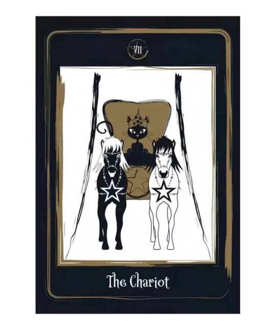 Golden Black Cat Tarot – Set tarot elegant | Emagie.ro