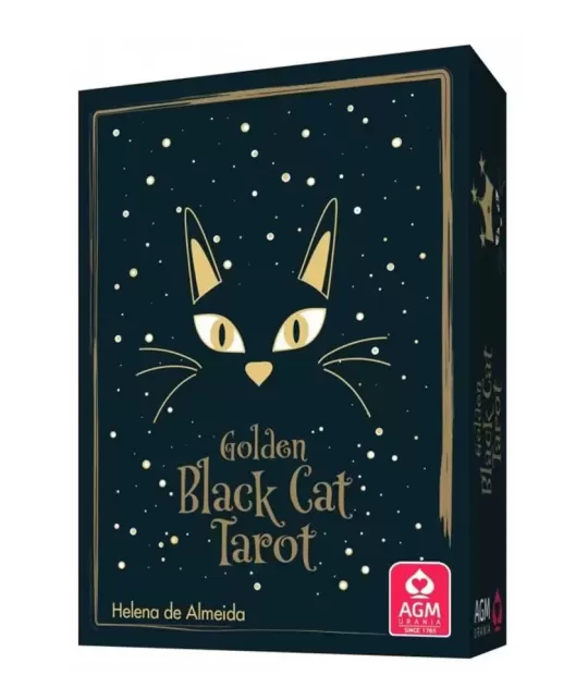Golden Black Cat Tarot – Set tarot elegant | Emagie.ro