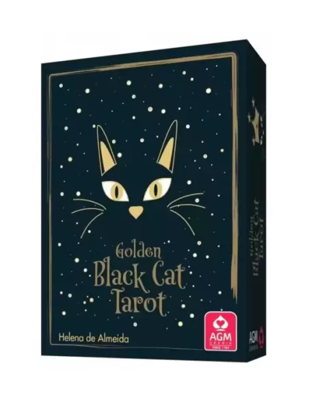 Golden Black Cat Tarot – Set tarot elegant | Emagie.ro