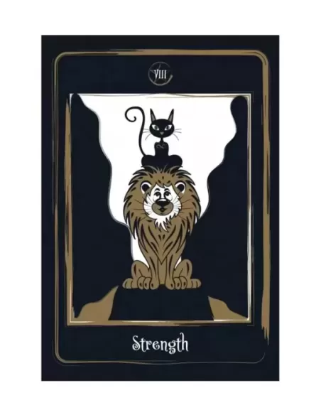 Golden Black Cat Tarot – Set tarot elegant | Emagie.ro