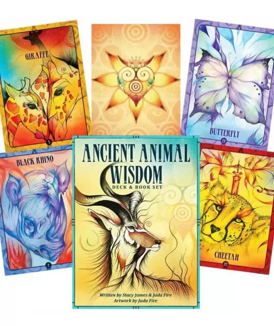 Ancient Animal Wisdom Oracle – Set oracol inspirațional | Emagie.ro