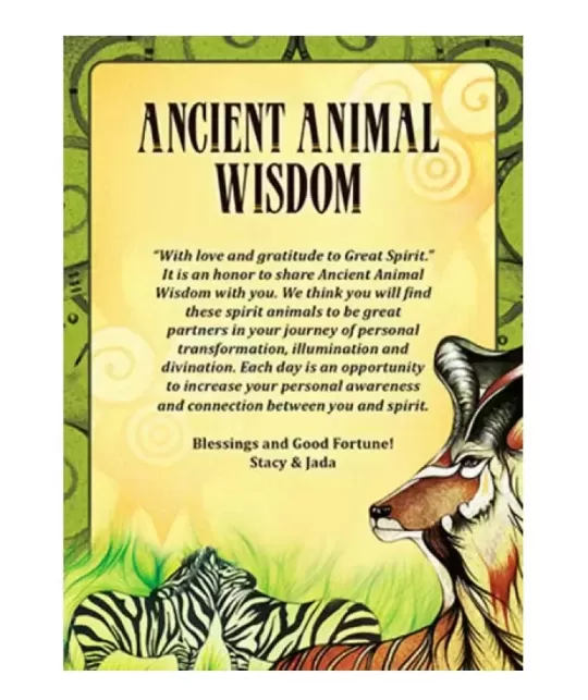 Ancient Animal Wisdom Oracle – Set oracol inspirațional | Emagie.ro