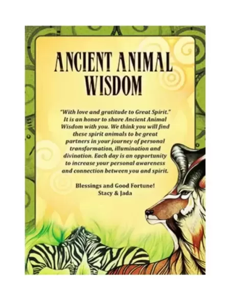 Ancient Animal Wisdom Oracle – Set oracol inspirațional | Emagie.ro