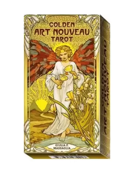 Golden Art Nouveau Tarot – Set tarot elegant | Emagie.ro