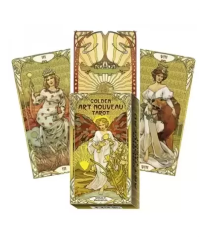 Golden Art Nouveau Tarot – Set tarot elegant | Emagie.ro 2