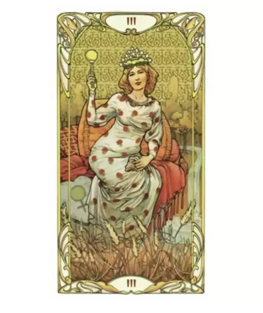 Golden Art Nouveau Tarot – Set tarot elegant | Emagie.ro