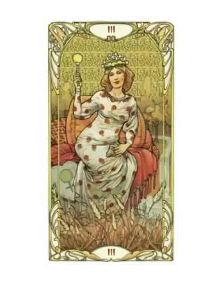 Golden Art Nouveau Tarot – Set tarot elegant | Emagie.ro