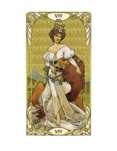 Golden Art Nouveau Tarot – Set tarot elegant | Emagie.ro