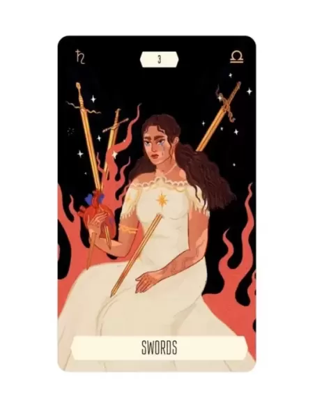 Zodiac Tarot Deck and Book Set – Introspective Tarot Set | Emagie.ro