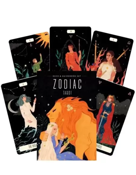 Zodiac Tarot Deck and Book Set – Introspective Tarot Set | Emagie.ro
