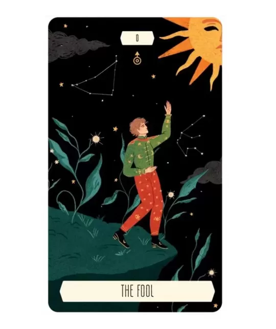 Zodiac Tarot Deck and Book Set – Introspective Tarot Set | Emagie.ro