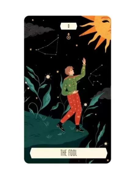 Zodiac Tarot Deck and Book Set – Introspective Tarot Set | Emagie.ro