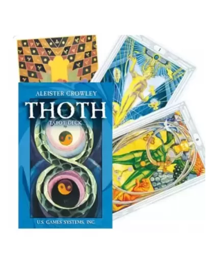 Aleister Crowley Thoth Pocket Tarot – Set tarot premium | Emagie.ro