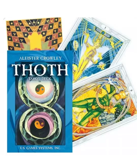 Aleister Crowley Thoth Pocket Tarot – Set tarot premium | Emagie.ro
