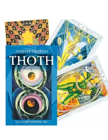 Aleister Crowley Thoth Pocket Tarot – Set tarot premium | Emagie.ro