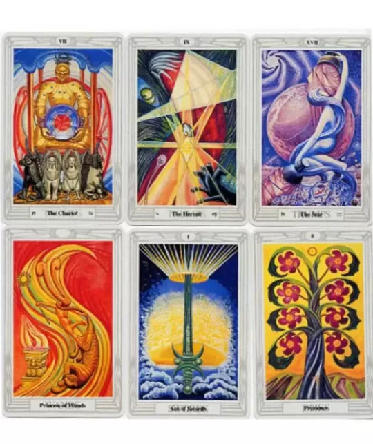 Aleister Crowley Thoth Pocket Tarot – Set tarot premium | Emagie.ro