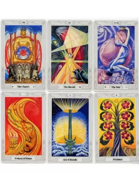 Aleister Crowley Thoth Pocket Tarot – Set tarot premium | Emagie.ro