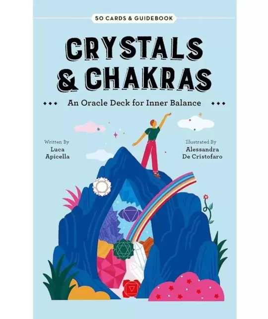 Crystals and Chakras Oracle Cards – Vibrant Oracle Set | Emagie.ro