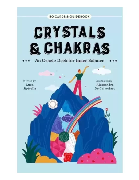 Crystals and Chakras Oracle Cards – Vibrant Oracle Set | Emagie.ro