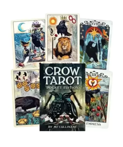 Crow Tarot Pocket Edition – Set tarot compact | Emagie.ro