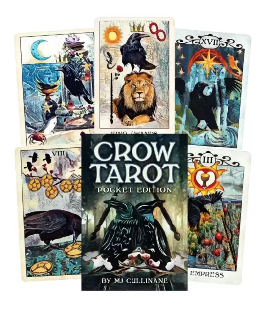 Crow Tarot Pocket Edition – Set tarot compact | Emagie.ro