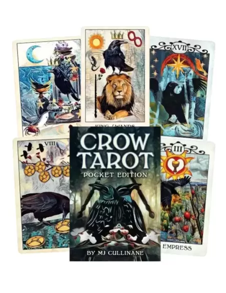 Crow Tarot Pocket Edition – Set tarot compact | Emagie.ro