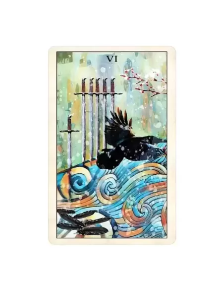 Crow Tarot Pocket Edition – Set tarot compact | Emagie.ro