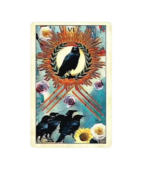 Crow Tarot Pocket Edition – Set tarot compact | Emagie.ro