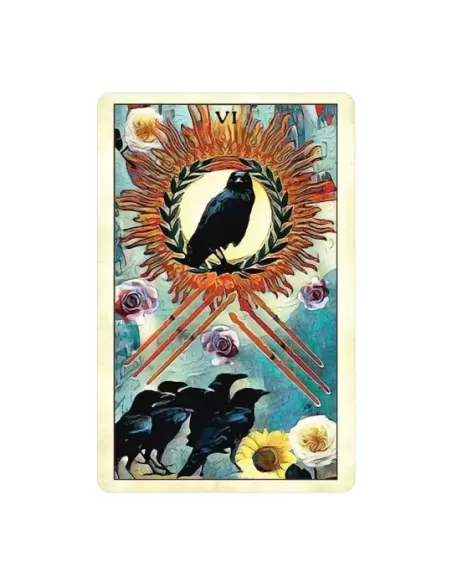 Crow Tarot Pocket Edition – Set tarot compact | Emagie.ro
