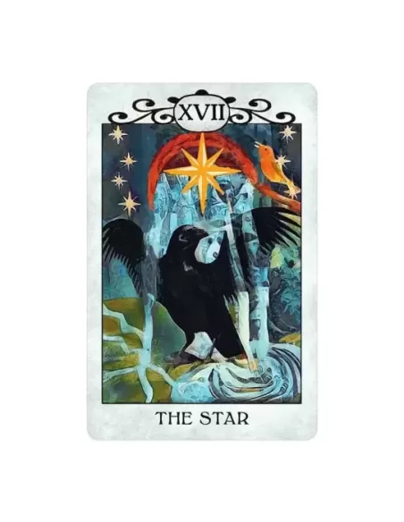 Crow Tarot Pocket Edition – Set tarot compact | Emagie.ro